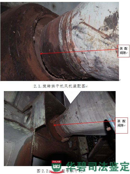 旋轉(zhuǎn)烘干機與風機裝配代表性圖片